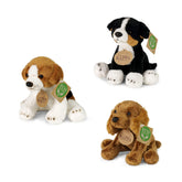 Rappa - Perros de peluche surtidos 14 cm ECO-FRIENDLY - Animales de peluche